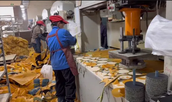 砥石用グラスファイバー強化メッシュディスク