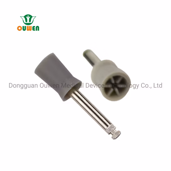 Ouwen ブランド ISO13485 CE FDA 証明書ロング歯科研磨ブラシ歯科ソフトシリコーンブラシラッチ 6 ページ Slicone カップブラシ