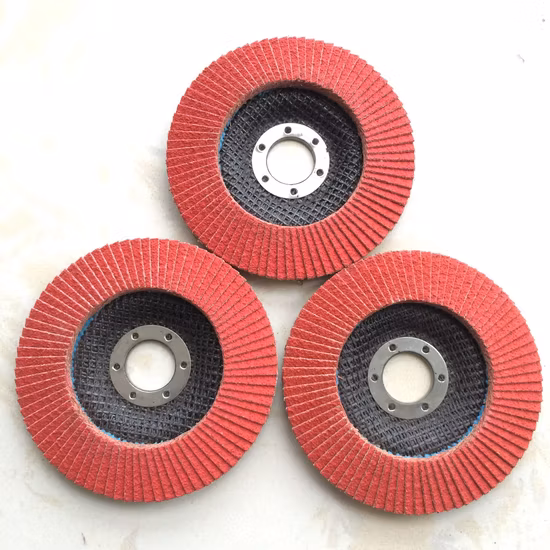 4インチ 100mm 研磨用ブルーセラミック研磨サンディングフラップディスク