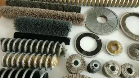 カップ型ナイロンシール丸型ストリップブラシ