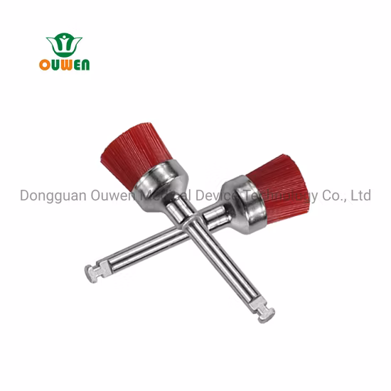 ISO13485 CE FDA 歯科使い捨てプロフィー カップ ブラシ研磨カップ ブラシ