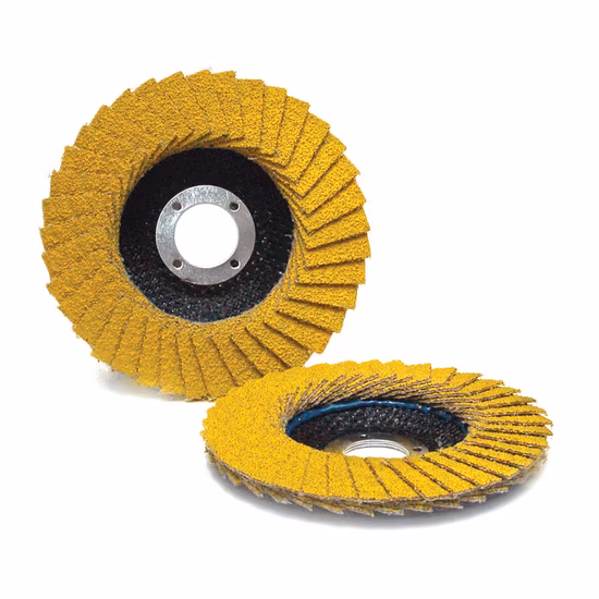 金属用セラミックフレキシブル研削フラップディスクホイール